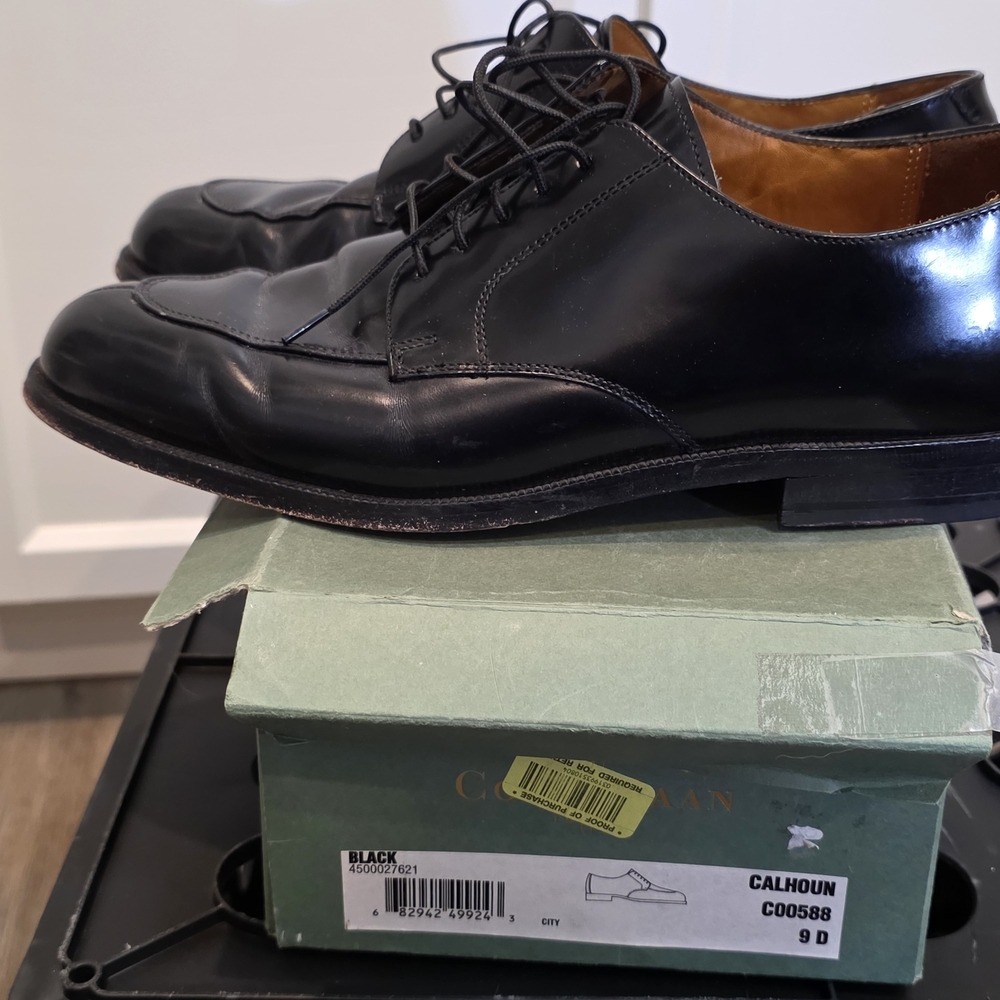 Cole Haan Black Men's Oxfords